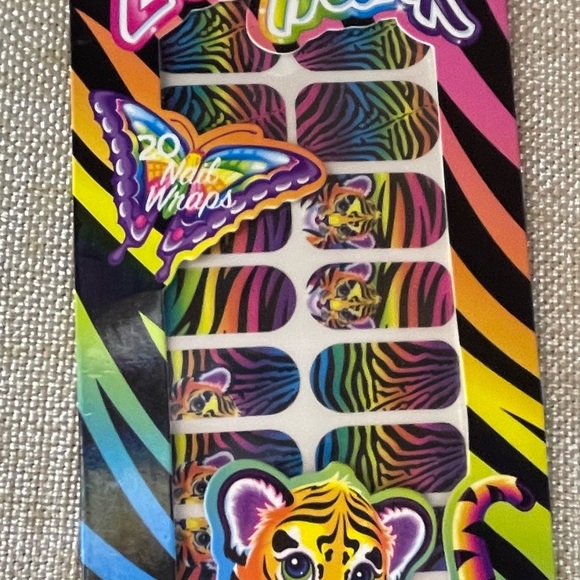 NWT ORLY® x Lisa Frank® Gel Nail Wraps in Hunter - Picture 2 of 4